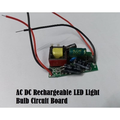 Picture of AC DC Rechargeable Light Control Board Emergency Backup Lamp Circuit AC220V 5V Lamp Plate Driver 