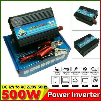 Picture of Power Inverter 500W Car Power Solar Power Inverter Convert 12V To AC 220V Modified Sine Wave Voltage 