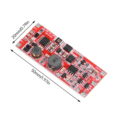 Picture of DC 12V/15V 24W 1A UPS Power Supply Module Uninterruptible Power Control Board 2S V4.0CN Charging Step Up Protection Module Multicolor