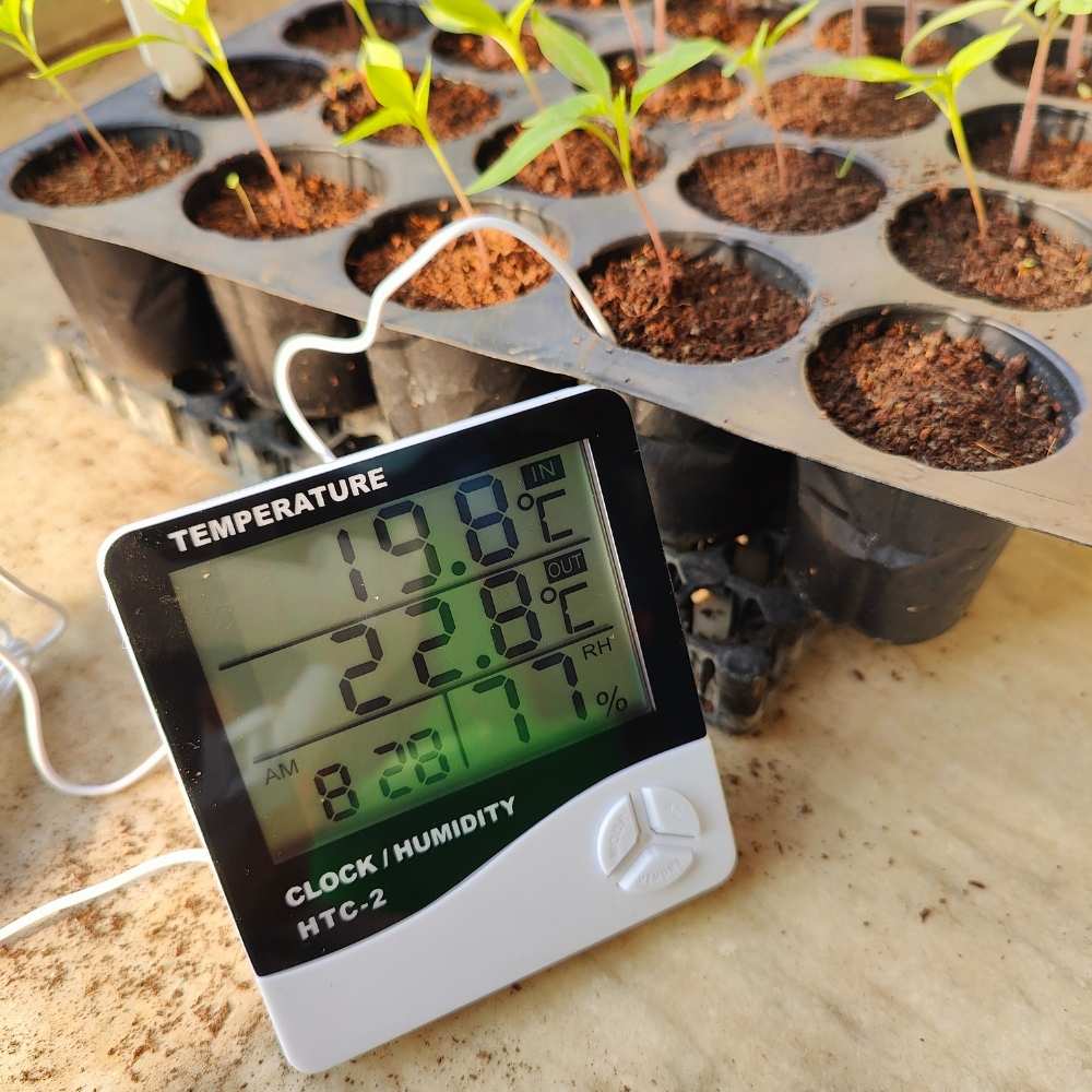 Picture of HTC-2 High Accuracy Thermometer Hygrometer HTC-2A