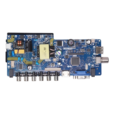 Picture of Universal Combo LED TV Controller Board 21~28 inch TV Panel Built in Power Board and Back light driver similar TP.V56.PA671 U67PA671 T.R67.875 Only TV Board