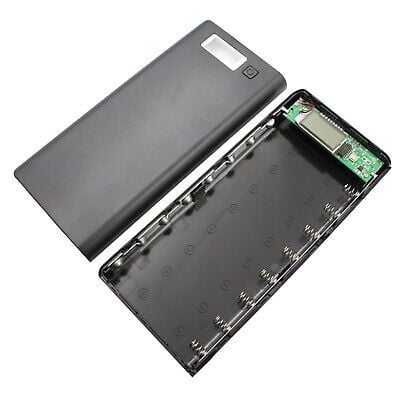 Picture of DIY Battery Charger Box 8 Cell Lithium Battery Power Case Digital Display Type C Android Charging Port 5V 2A USB Output 