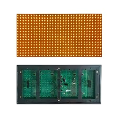 Picture of P10 Outdoor Yellow Led Module Dip 32*16 Pixel 320*160 Mm For Single Color Led Display Scrolling Message Led Sign 12X6 Inch - Multimeter P10 Yellow