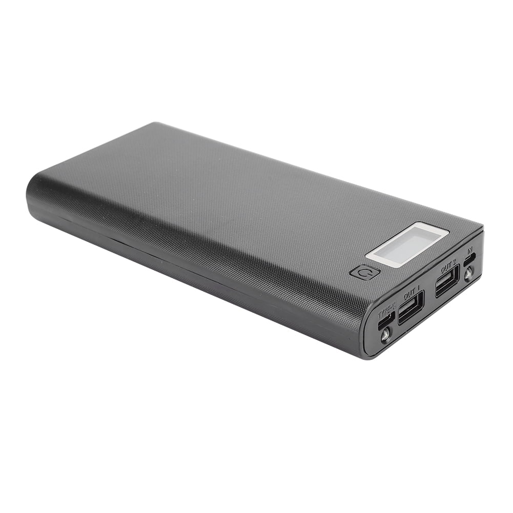 Picture of Power Bank Casing with Digital LCD Display Circuit 5V 2A 2xUSB Output 2xCharging Port without Battery for Mobile Phone Charging 5V USB LED etc DIY Battery Charger Box for 8x18650 Random Color