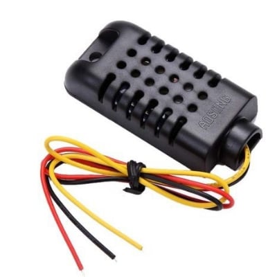 Picture of Aosong AM2301 Capacitance Digital Temperature and Humidity Temperature Sensor DHT-22 DIY KIT for Made Hygrometer Humidity and Temperature Controller use in Arduino Uno R3 DHT21 Black