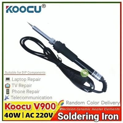 Picture of Koocu V900 Portable Soldering Iron Heater Element Soldering Welding Iron AC220V 40W for Mobile Phone TV Computer Similar 908 V501 V900C USB Soldering Iron