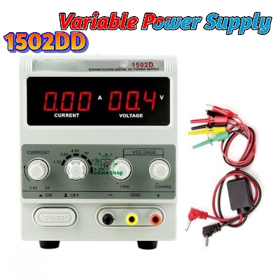 Picture of Regulated Power Supply New 1502DD+ 15V 2A AC to DC 15W Adjustable Current for Mobile Phone Repair Power Test Similar BK-1502DD KC-1502DD BK-858A Koocu-881D Kada 878D+ 