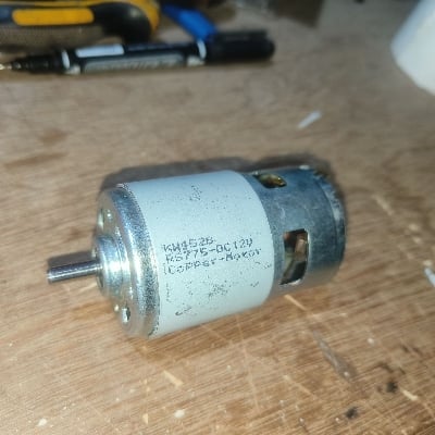 Picture of DC 12V RS775 DC Motor Copper Bush System for Diy Water Pump Sprayer Drill Grinding 
