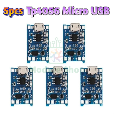 Picture of TP4056 Lithium Battery Charging Board 5V 1A 18650 Battery Charger 5pcs/Lot 5pcs TP4056