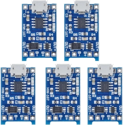 Picture of TP4056 Lithium Battery Charging Board 5V 1A 18650 Battery Charger 5pcs/Lot 5pcs TP4056