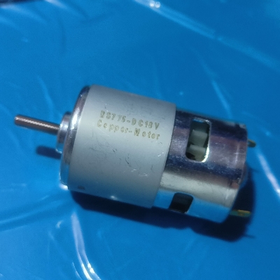 Picture of RS775 18V Pure Copper DC Motor 150W Single Ball Bearing for DIY Project Water Pump Sprayer Grinding Drill 