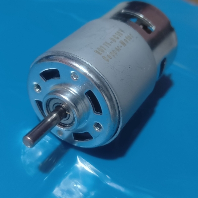 Picture of RS775 18V Pure Copper DC Motor 150W Single Ball Bearing for DIY Project Water Pump Sprayer Grinding Drill 