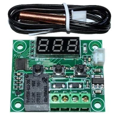 Picture of Incubator Temperature Controller 12V Supply RED LED Display 