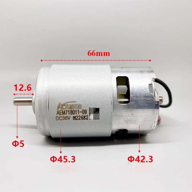 Picture of ACTUATOR AEM718011 RS-775 Motor DC12V18V 24V 36V 17500RPM High Speed Large Torque Ball Bearing Electric Drill Garden Tool Motor 