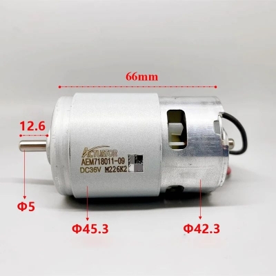 Picture of ACTUATOR AEM718011 RS-775 Motor DC12V18V 24V 36V 17500RPM High Speed Large Torque Ball Bearing Electric Drill Garden Tool Motor 