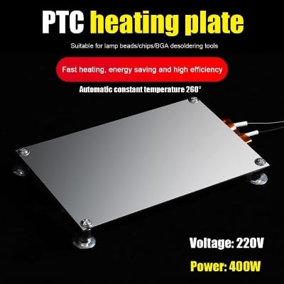 Picture of PTC Heater AC220V 400W for DIY 56-112 Egg Incubator  Accessories Heating Element replacement part for Egg Incubator Brooder Room Heater Element Hot Air Blowar AC 220V 400W