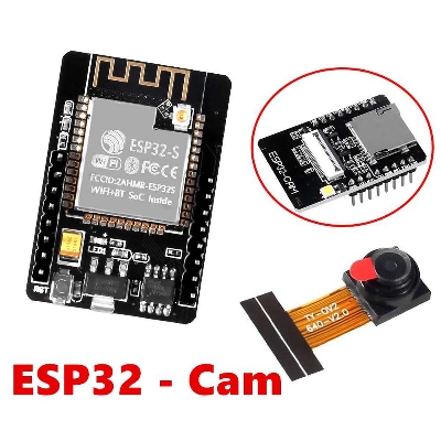 Picture of ESP32-CAM WiFi Module ESP32 serial to WiFi ESP32 CAM Development Board 5V Bluetooth with OV2640 Camera Module DIY replace ESP8266 Arduino Uno R3 
