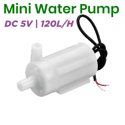 Picture of 3-5V USB Mini Submersible DC Water Pump 120L/H for  Aquarium 100 gm