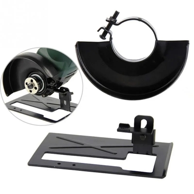 Picture of Vastar Adjustable Thickened Steel AnVastar Adjustable Thickened Steel Angle Grinder Balance Bracket Holder Cutting Machine Base Protection Cover DIY Woodwoking Tool 