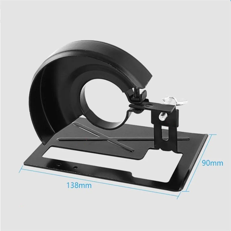 Picture of Vastar Adjustable Thickened Steel AnVastar Adjustable Thickened Steel Angle Grinder Balance Bracket Holder Cutting Machine Base Protection Cover DIY Woodwoking Tool 