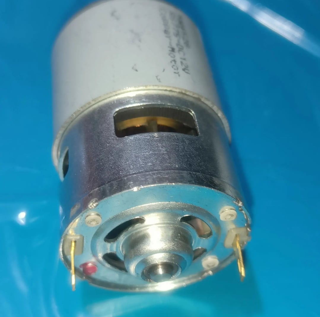 Picture of 12V 775 Copper Bush 5mm Shaft Cooling Fan system 775 DC Motor Replace 775 for DIY Drill Water Pump RC Project 