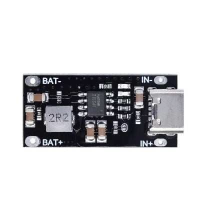 Picture of Usb Type C 3A High Current Ip2312 Polymer Ternary Lithium Battery Quick Fast Charging Board Charger Module Smart Home Replace Tp4056 Eta4096 - Solar Panel 