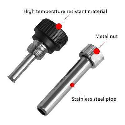 Picture of Universal Soldering Iron Station Cannula Casing Handle Adapter Soldering TIP Barrel For Koocu V900 JYD020 858A 881D 878D 852D 936 937D 898D 907 8586 936D HA 
