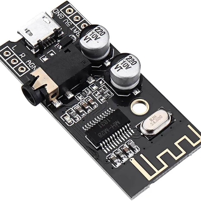 Picture of Bluetooth MP3 Audio Receiver Board Module  Lossless Decoder DIY Kit High Fidelity HIFI  Receiver MH-M28 