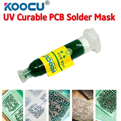 Picture of UV Transparent Curing Solder Mask for Mobile Phone Repair Jumping
Wire Quick Dry Curing Welding Paste Flux Oil Similar Mechanic Koocu UV Solder Mask 