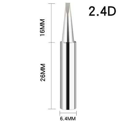 Picture of KD 900M 2.4D Soldering Iron Pure Copper head inside hot bare Copper Rlectric Soldering Iron Tip using V900 V5001 XCY-908 Replace KD 900M-T-K 900M-T-K 2.4D 