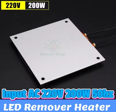 Picture of PTC Split Plate LED Remover Heating Soldering Chip Fast Heating AC 220V Demolition Welding BGA Station Metal Soldering Station 