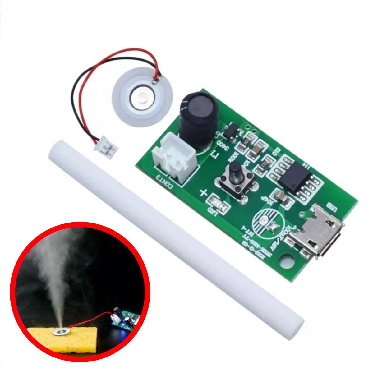 Picture of Portable Mini Usb  Ufo Negative Ion Mist Maker - Humidifier Multicolor