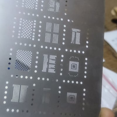 Picture of EMMC:3 BGA IC Reballing Stencil For Android Nand Flash EMMC EMCP UFS LPDDR PCIE BGA162 BGA153 BGA169 BGA221 BGA186 BGA297 BGA254 BGA178 BGA200 BGA110 BGA60 BGA70 similar EMMC:1 EMMC:2 EMMC:3 Relife RL-044 OT2 Koocu 