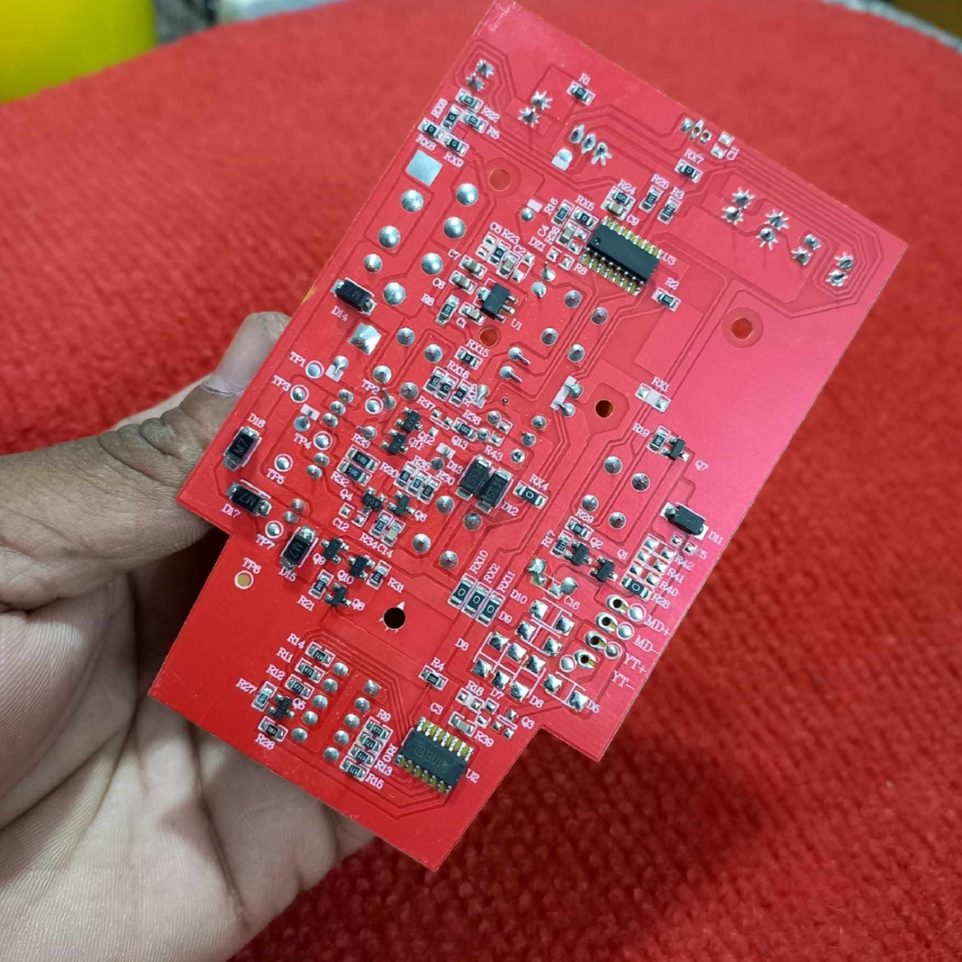 Picture of F0178D Rechargeable Fan Control Circuit Board Digital LED Display PWM Fan Speed Control LED Lamp ON OFF USB Function Replacement Parts for Sogo Sunca Defender Kennede AC / DC Rechargeable Fan 
