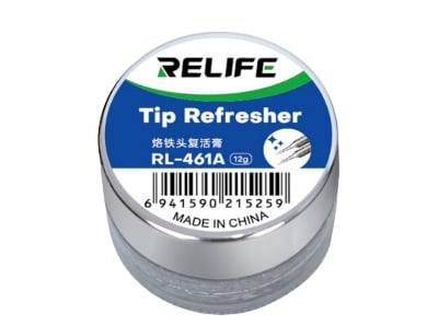 Picture of Koocu KC-R1-9G Soldering Iron Tip Cleaner Refresher For Remove The Oxide Layer of The Solder Tips Restore And Update Repair Tools Similar  Atten AT-F10 RL-461 Multi