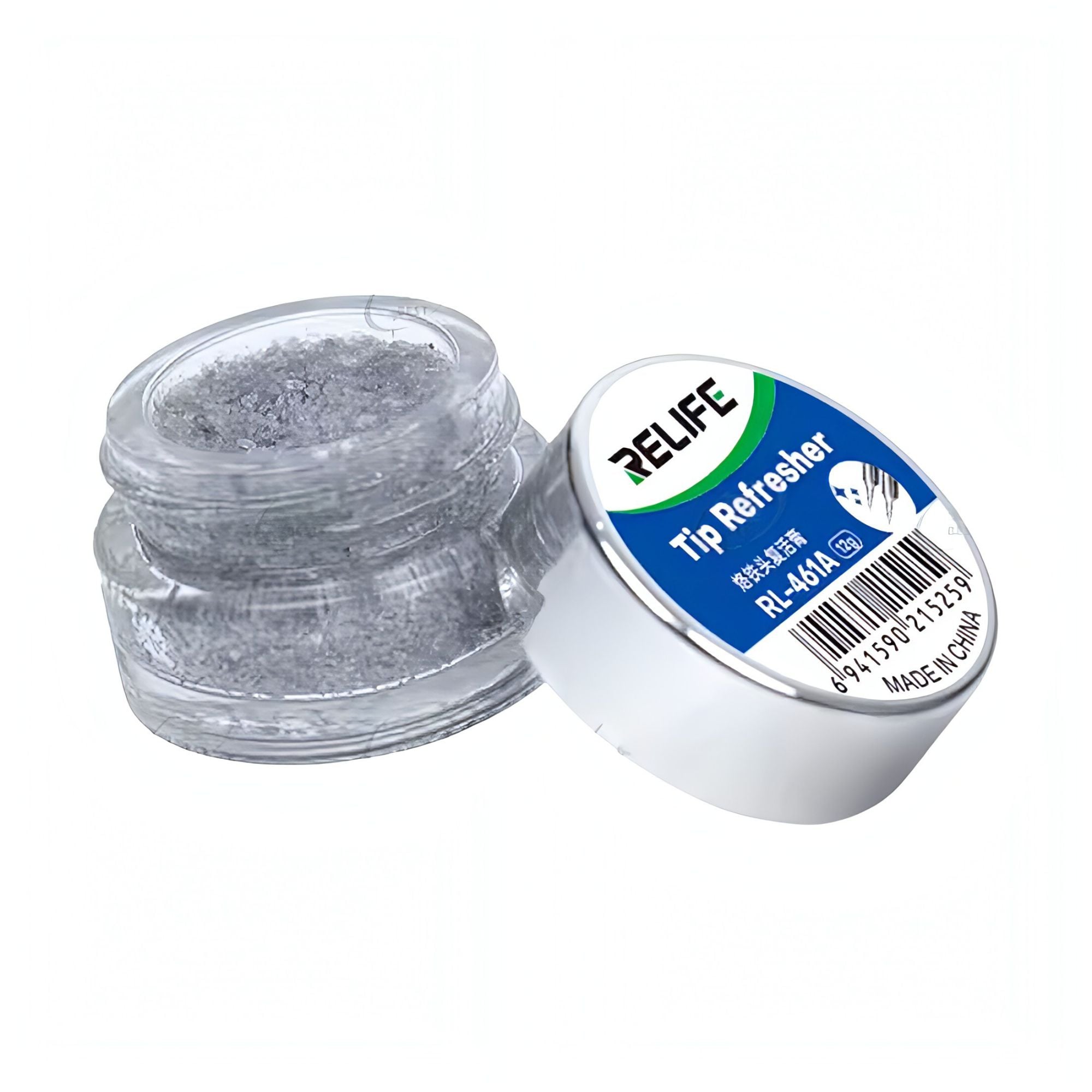 Picture of Koocu KC-R1-9G Soldering Iron Tip Cleaner Refresher For Remove The Oxide Layer of The Solder Tips Restore And Update Repair Tools Similar  Atten AT-F10 RL-461 Multi