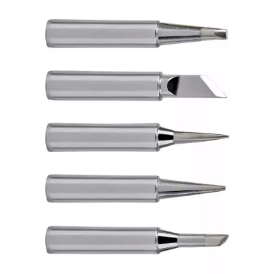 Picture of Soldering Iron Tip  Kd 900M-T I+Is+K+B+3C 5Pcs Pack Replacement Rework Station Tool Lead-Free For Koocu V900 878 Ap-886D Soldering Rework Stations - Soldering Iron 