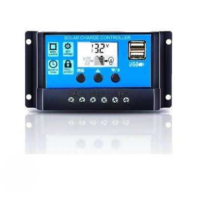Picture of Solar Charge Controller PWM Digital LCD Display 12V 10A 