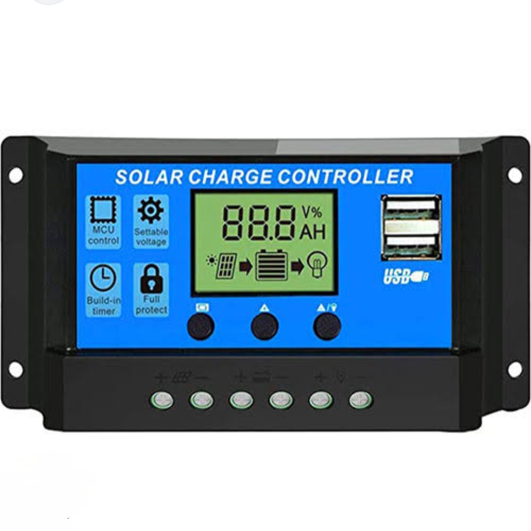 Picture of Solar Charge Controller PWM Digital LCD Display 12V 10A 