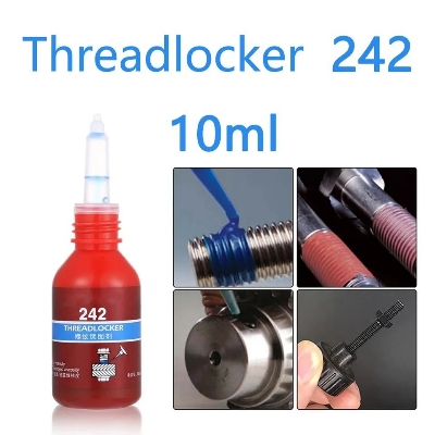 Picture of 10ml Medium Strength Threadlocker Blue Threadlocker Adhesive 242 Fixed Quickly For Locking And Sealing Of M6-M20 Thread for Car Engine Inustrial  Screw 