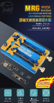 Picture of Mechanic MR6 Pro Universal Holder Dual Mount PCB IC Chip Alloy steel base 
