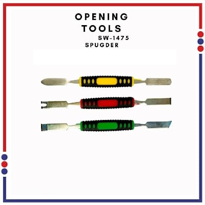 Picture of 3 in 1 Dual Ends Metal Spudgers tool Specilized disassemble Tools Prying Scraper Mobile Phone Repair Opening Tools for all Mobile Phones Laptop Tablets etc SW-1475 
