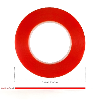 Picture of Acrylic Strong Adhesive Clear Double Sided Tape No Traces for Phone Display Battery Lens Assembly Universal
