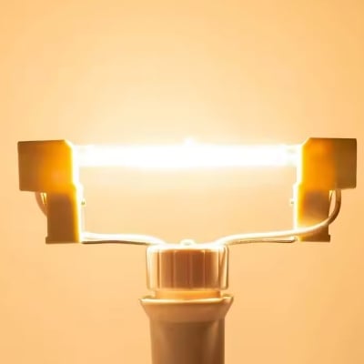 Picture of 500W AC220V  Halogen Glass Lamp tube for professional video light Search Light Tube Ring Light Spot Light Bat minton Play Grounds 
