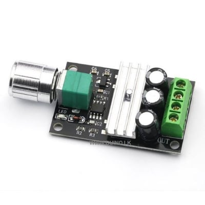 Picture of 6V 12V 24V 28V 3A 80W DC Motor Speed Controller PWM Adjustable Variable Speed Switch DC Motor Drive 