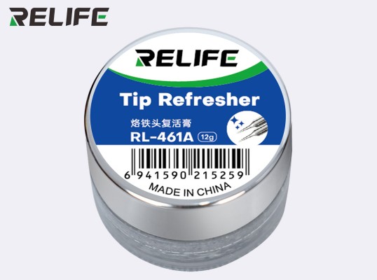 Picture of Soldering Iron Tip Refresher Non-stick Tin Solder Cream Clean Paste for Oxide Head Resurrection Oxidative Activator Tips Restore And Update Repair Tools Koocu KC-R1/9G RL-461 Cottden Similar  Atten AT-F10 JSD-40A  6 gram
