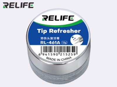 Picture of Soldering Iron Tip Refresher Non-stick Tin Solder Cream Clean Paste for Oxide Head Resurrection Oxidative Activator Tips Restore And Update Repair Tools Koocu KC-R1/9G RL-461 Cottden Similar  Atten AT-F10 JSD-40A  6 gram