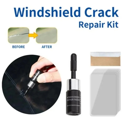 Picture of Automotive Glass Nano Repair Fluid New Upgrade Car Window Glass Crack Chip Repair Tool Kit Crack nano-repair fluid Car Universal 