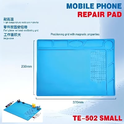 Picture of Insulation Pad Heat-Resistant Silicon Soldering Mat Working Pad Desk Platform Solder Rework Repair Tools 