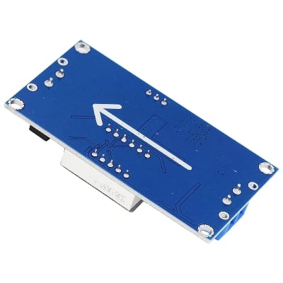 Picture of LM2596 DC Buck Module + LED Display Voltmeter 3A Adjustable Step Down Converter for Diy Power WiFi Router Onu Blue